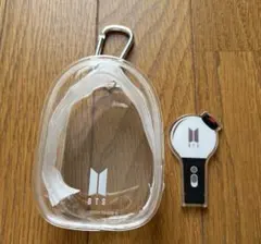 BTS ファンクラブ　クリアポーチ アクリルチャーム付き
