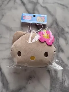 Sanrio ハローキティ カラビナ付きぬいぐるみファスナーマスコット 日焼け