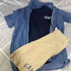 GAP Tシャツ・デニムシャツ・パンツセット XL