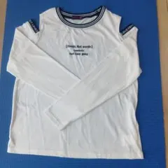 lovetoxic ホワイト長袖Tシャツ L (160)