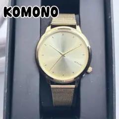 未使用 KOMONO コモノ LEXI ROYALE ウォッチ 腕時計 ゴールド