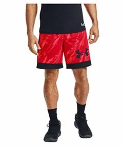 UNDER ARMOUR ショートパンツ XL 赤黒のサムネイル