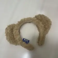 ディズニー ダッフィー　耳付きカチューシャ ベージュ