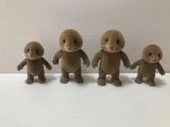 【レア】シルバニアファミリー　人形55 ブラウンモグラ　ジャンク