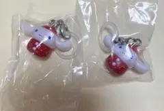いちごめじるしアクセサリー　サンリオ　ガチャ　シナモン　シナモロール