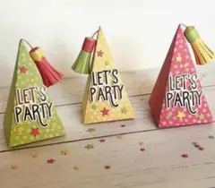 新品SALE パーティーハット型 ギフトボックスダイ