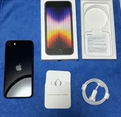 【美品】 iPhone SE (第3世代) ミッドナイト128GB
