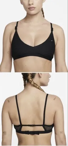 NIKEナイキ未使用ブラックSwimwearビキニトップ