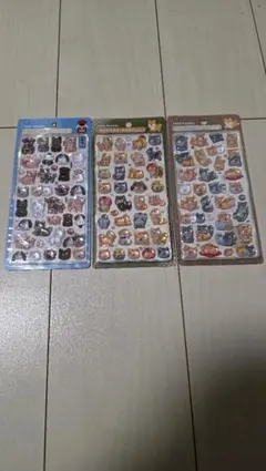 ボンボンドロップシール　和犬　柴犬　和柄　3セット　国内正規品