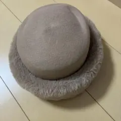 Samansa Mos2 ベージュハット サイズF