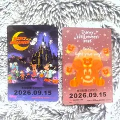 【匿名配送】ディズニーハロウィン２０２６フリーきっぷ２枚セット9/15