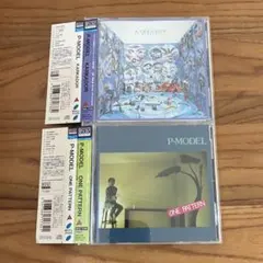 P-MODEL KARKADOR ONE PATTERN 帯付 リマスター盤 P-MODEL 80年代の2作品『KARKADOR』『ONE PATTERN』がアナログ盤とCD