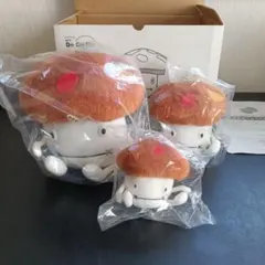 2005年 当選品 ドコモダケ 3個セット　おまけ付きのサムネイル