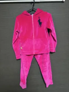 【SALE✨️】キッズ セットアップ ピンク 韓国表記 L(110～120)