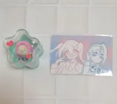 エイリアンステージ ミニフィギュア入り星型ケースキーホルダー＆カードセット ミジ