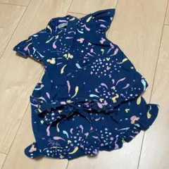 ディズニー ベビー甚平 サイズ90 ネイビー