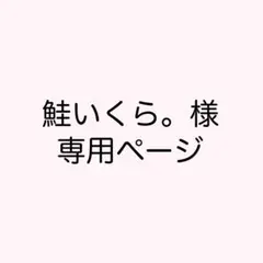 鮭いくら。@プロフ必読様 専用ページ - メルカリ