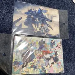 キャンバスポストカード 機動戦士ガンダム 水星の魔女2セット