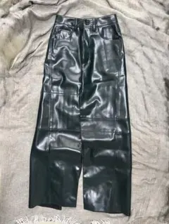 あ*）様 MM6 Maison Margiela フェイクレザー レイヤード　ワのサムネイル