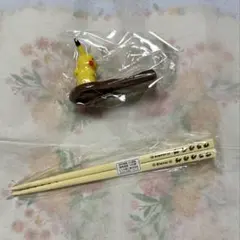 2024ポケモンヌードル当選品　箸置き&箸