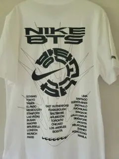 NIKE x BTS コラボ Tシャツ 白 S ARIRANG マーチ 正規品 - メルカリ