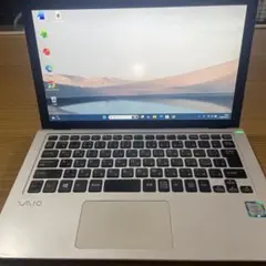 高性能】VaioS11ホワイト☘7世代corei7☘新品NVMe512GB - メルカリ