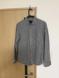 COMME CA ISM 長袖ギンガムチェックシャツのサムネイル