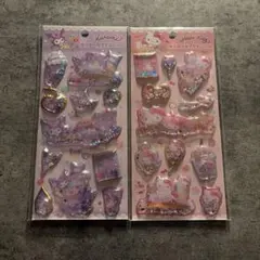 キラキラカプセルシール サンリオ クロミ ハローキティ