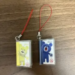 最終値下げ ブルボン プチクマ 豆本型 ストラップ 2個セット
