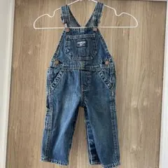 OshKosh B'gosh デニムオーバーオール　12M