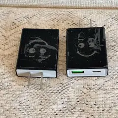 急速充電器 type-c USB コンセント QC3.0ポート２個 PSE認証