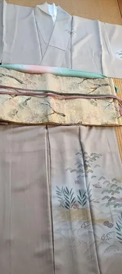 【週末価格】訪問着　留袖　フルセット　　お宮参り入園入学結婚式結納七五三のサムネイル