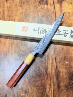 土佐打刃物　ダマスカス　渦浪　ペティ150㎜ 土佐打刃物 ダマスカス 渦浪 ペティ150㎜ - メルカリ