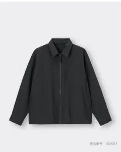 極美品　GU ジップアップユーティリティシャツ　3XL