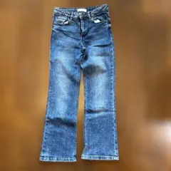 ZARA THE FLARE デニムパンツ 152cmのサムネイル