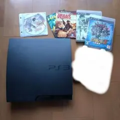 アース様専用PS3本体 コントローラー2個 ゲームソフト4種付き