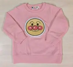 アンパンマン　トレーナー　ピンク色　90cm