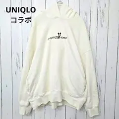 ユニクロ ♡長場雄 ミッキー コラボ トレーナー Lスウェット　プルパーカー