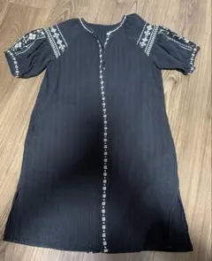 ブランシェス　刺繍ワンピース　サイズ110