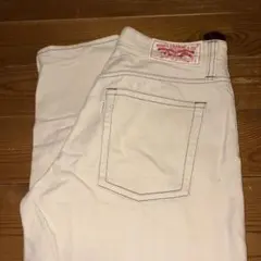 RODEO CROWNS ロデオクラウン　アイボリーデニムパンツ