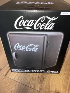 【新品・未使用】コカ・コーラ 冷蔵庫風小物入れ　Black ver