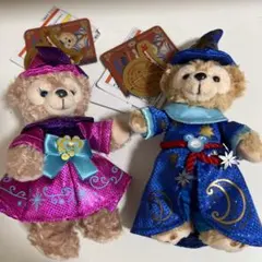 ダッフィー シェリーメイ ぬいぐるみバッジ