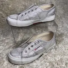 SUPERGA／スペルガ　スニーカー　メタリックスニーカー　23.5のサムネイル