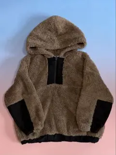branshes キッズ ボアパーカー ブラウン