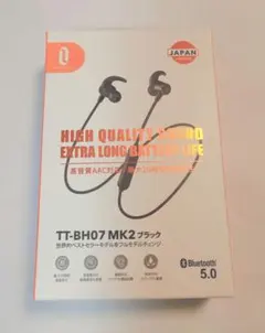 TaoTronics TT-BH07 MK2 ブラック ワイヤレスイヤホン 本体のサムネイル