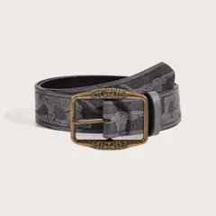 グレー ウエスタンベルト y2k アメカジ ベルト メンズ ユニセックス