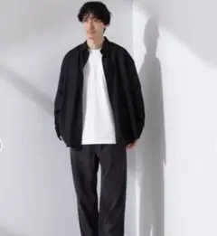 NANO universe【美品】ビッグドレープシャツ 長袖のサムネイル