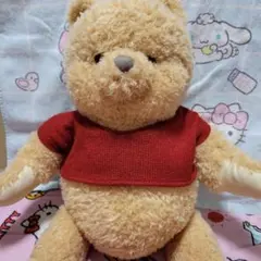 ふわふわ♥️プーと大人になった僕　仰向け　ぬいぐるみ　新品未使用 2026年最新】プーと大人になった僕 ぬいぐるみの人気アイテム - メルカリ