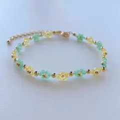 No.641【ハンドメイド】ビーズブレスレット