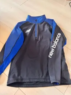New Balance ジャージ 黒/青　キッズ　150cm